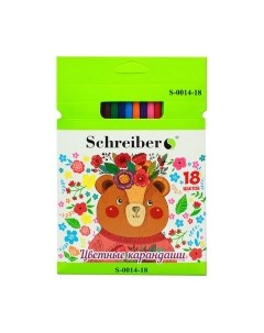 Набор цветных карандашей Schreiber