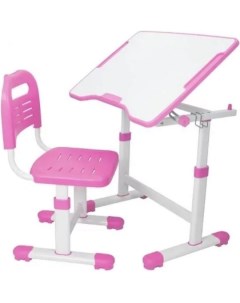 Парта стул Sole розовый Fun desk