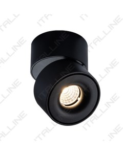 Накладной светильник IT02 001 black светильник потолочный Italline