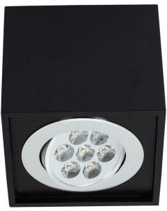 Накладной светильник Светильник накладной BOX LED BLACK 7W 6427 Nowodvorski