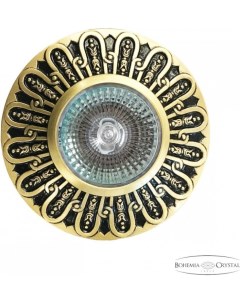 Встраиваемый точечный светильник 1790 10 IS GB Bohemia ivele crystal