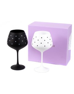Набор бокалов для вина Lovely dots 40753 S1644 580 2 Bohemia