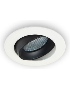 Встраиваемый точечный светильник Альфа LED 7W 3500K белый черный CLD001NW4 Citilux