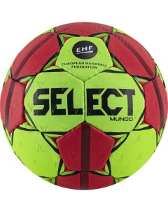 Мяч гандбольный Mundo 3 Senior зеленый черный красный 846211 443 Select