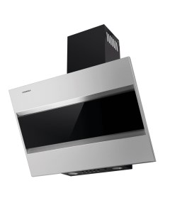Вытяжка наклонная Maunfeld Bridge 60 (нержавеющая сталь/черное стекло)