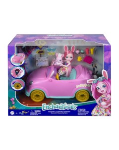 Автомобиль Бри Кроли с куклой и аксессуарами Enchantimals HCF85 Mattel