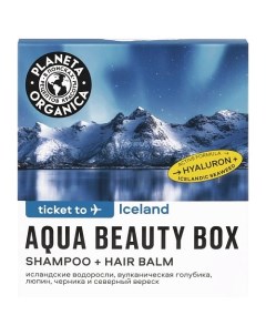 Подарочный набор для волос Ticket to ICELAND Planeta organica