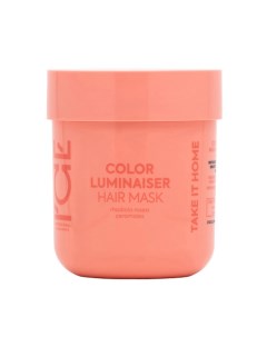 Маска для окрашенных волос Ламинирующая Color Luminaiser Hair Mask HOME Ice by natura siberica