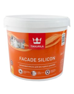 Краска фасадная Facade Silicon C гл мат 2 7 л Tikkurila