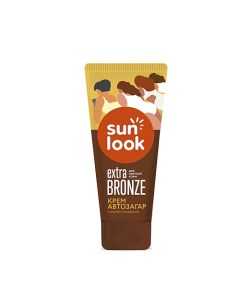 Автозагар для лица и тела extra bronze для светлой кожи 75 Sun look