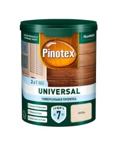 Пропитка антисептик Universal 2 в 1 Береза 0 9л Pinotex