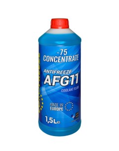 Антифриз AFG 11 синий концентрат 1 5л Eurofreeze