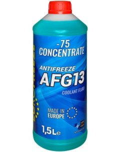 Антифриз AFG 13 зеленый концентрат 1 5л Eurofreeze