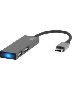 USB хаб CR 4201 Metal Ritmix