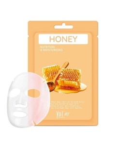 Тканевая маска для лица с экстрактом мёда ME Honey Sheet Mask 25 Yu.r