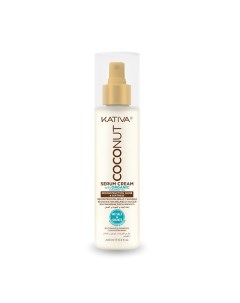 Восстанавливающая сыворотка с органическим кокосовым маслом для поврежденных волос Coconut 200 Kativa