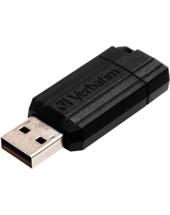 USB Flash PinStripe 128GB черный Verbatim