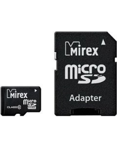 Карта памяти microSDHC UHS I Class 10 32GB адаптер 13613 ADSUHS32 Mirex