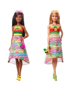 Игрушка Кукла Фруктовый сюрприз Crayola Barbie GBK17 Mattel