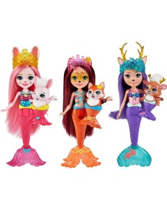 Набор из трех кукол Волшебные русалочки Enchantimals HCF87 Mattel