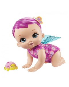 Кукла Малышка бабочка Детские забавы розовая My Garden baby GYP31 Mattel