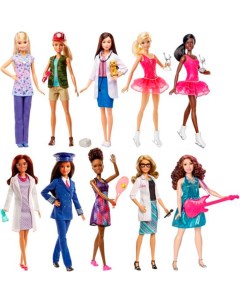 Игрушка Кукла из серии Кем быть в ассорт Barbie DVF50 Mattel