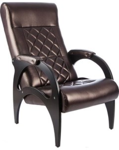 Интерьерное кресло 9 ромбус dark brown Бастион
