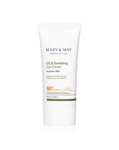 Крем солнцезащитный увлажняющий CICA Soothing Sun Cream SPF50 PA 50 Mary&may