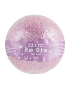 Бомбочка для ванны Розовое Сияние Little Star Moriki doriki