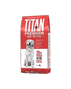 Корм для собак Titan premium