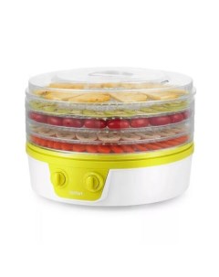 Сушилка для овощей и фруктов Kitfort KT-1935-2 (бело-салатовая)