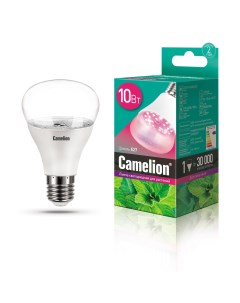 Лампа светодиодная д раст А60 10Вт Е27 LED10 PL BIO E27 Camelion
