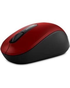 Мышь Bluetooth Mobile Mouse 3600 черный красный PN7 00014 Microsoft