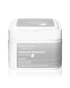 Набор тканевых масок Hyaluronic Panthenol Hydra Mask 30 Mary&may