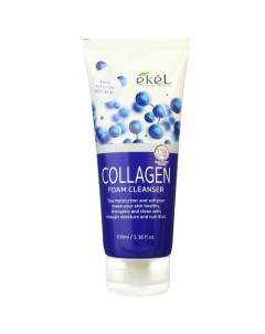 Пенка для умывания с Коллагеном Антивозрастная Foam Cleanser Collagen 100 Ekel