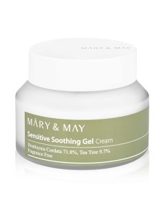 Крем гель для лица успокаивающий Sensitive Soothing Gel Blemish Cream 70 Mary&may