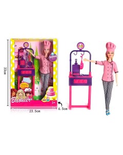 Игровой набор с куклой Повар B1266258 Big tree toys