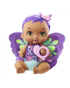 Кукла Малышка фея Цветочная забота фиолетовая My Garden baby GYP11 Mattel