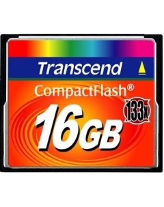 Карта памяти 133x CompactFlash 16 Гб TS16GCF133 Transcend
