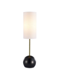 Лампа настольная moderli v10509 1t flint черный Stoolgroup