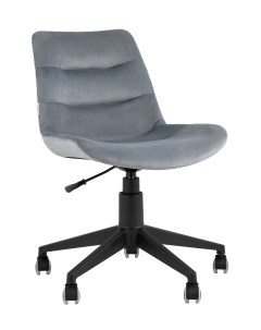 Кресло компьютерное остин велюр серый серый Stoolgroup