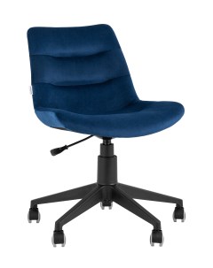 Кресло компьютерное остин велюр синий синий Stoolgroup