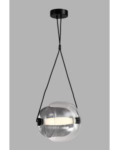 Светильник подвесной светодиодный moderli v10457 1pl ancona серый Stoolgroup