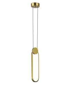 Светодиодный подвесной светильник moderli v10501 pl store золотой Stoolgroup