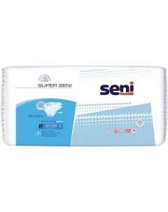 Подгузники дышащие для взрослых SUPER SMALL 30 шт Seni