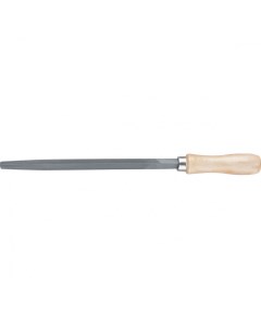 Напильник 250 мм трехгранный деревянная ручка 16029 Сибртех