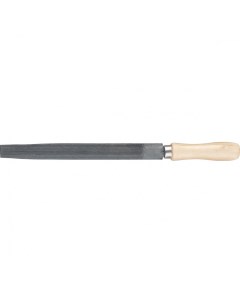 Напильник 250 мм полукруглый деревянная ручка 16329 Сибртех