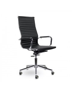 Кресло Кайман В CH 300 soft2 хром Ср XIPI 1037 черный Utfc