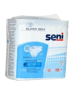 Подгузники дышащие для взрослых SUPER SMALL 10 шт Seni
