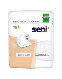 Пеленки впитывающие SOFT NORMAL 60 60 30 шт Seni